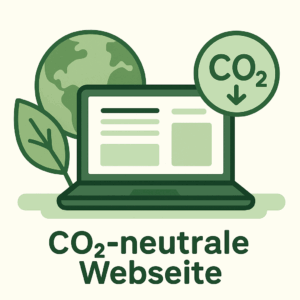 Co2 neutrale Webseite