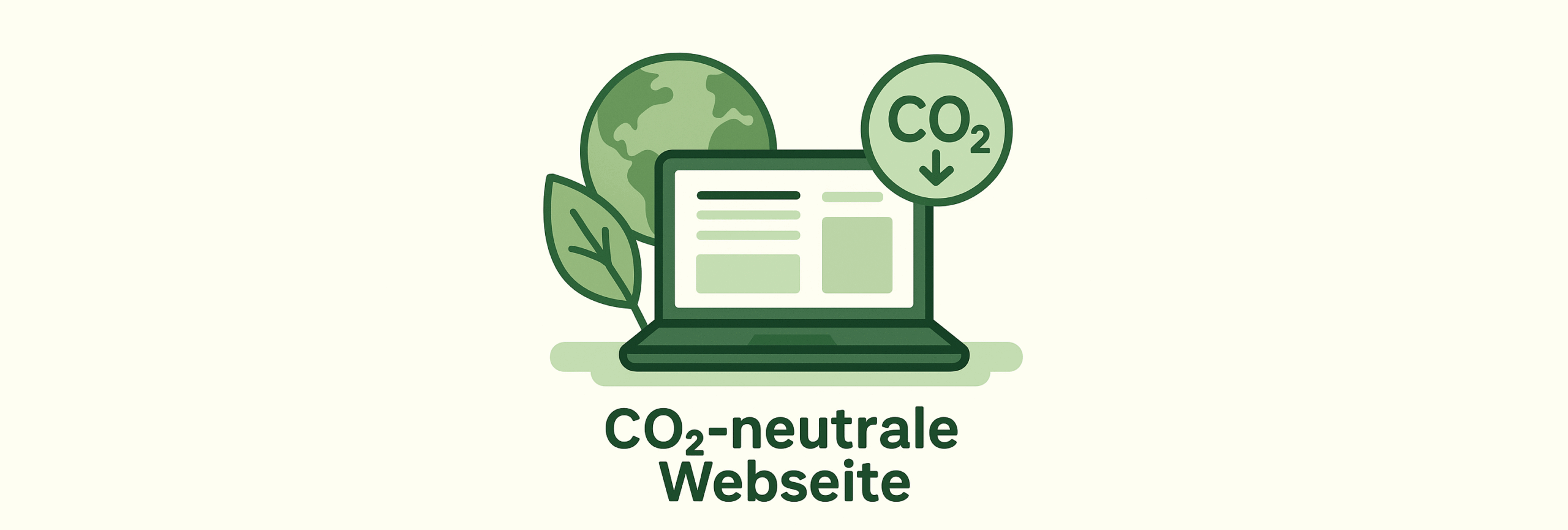 Co2 neutrale Webseite
