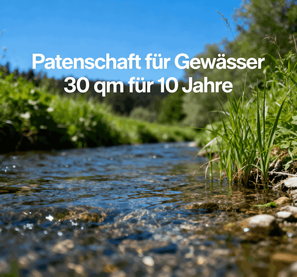 Umweltfreundliches Wasser-Patenschaftsprojekt in Deutschland.