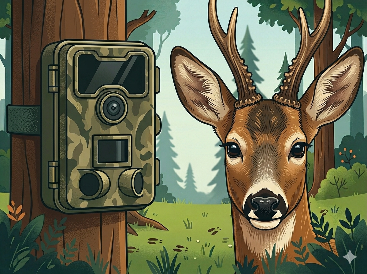 Zum ersten Mal von unserer Wildtierkamera erfasst